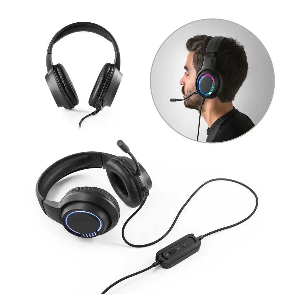 Thorne Headset RGB. Auriculares para juegos con micrófono
