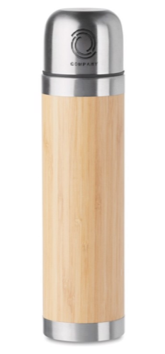 CHAN BAMBOO Thermosfles met bamboe