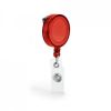 Lanyards yeats rojo con publicidad vista 1