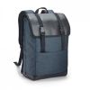 Mochilas para ordenador traveller de poliéster azul con impresión vista 1