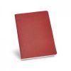 Libretas sin anillas ecown de cartón rojo vista 1