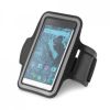 Complementos deportivos confor. brazalete para smartphone de poliéster negro vista 1