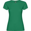 Camisetas manga corta roly jamaica mujer de 100% algodón kelly green con publicidad vista 1