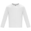 Camisetas manga larga roly baby ls de 100% algodón blanco vista 1