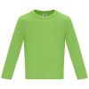 Camisetas manga larga roly baby ls de 100% algodón verde oasis vista 1